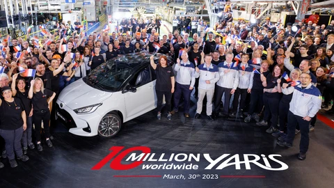 El Toyota Yaris supera la barrera de las 10 millones de unidades producidas