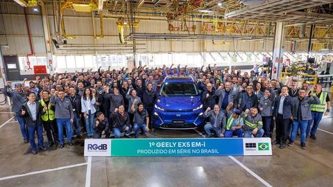 Geely inicia producción en Brasil y fabricará el EX2 eléctrico desde diciembre