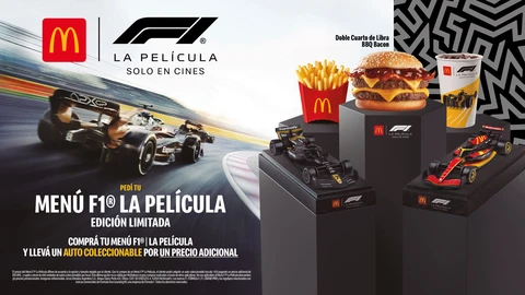 McDonald’s tiene el menú ideal para los fanáticos de la F1