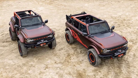 Ford prepara y personaliza dos Broncos para presumir su catálogo de accesorios especializados