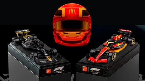 Ya hay un mercado paralelo de autos de F1 de McDonald´s