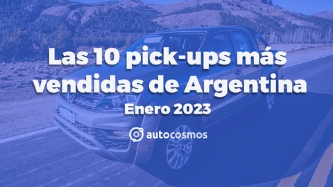 Las pick-ups más vendidas en Argentina en enero de 2023