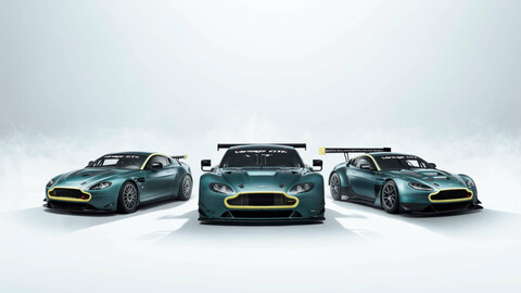 Aston Martin Vantage Legacy Collection, 3 históricos carros de competencia