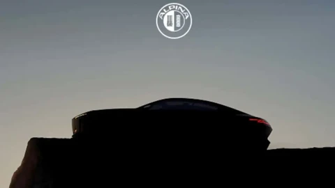 Alpina mostró un teaser de lo que parece ser su primer coupé de lujo