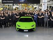 Festeja el Toro: Lamborghini llegó a las 10.000 unidades producidas del Huracan