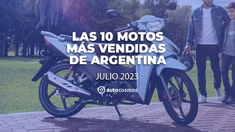 Las 10 motos más vendidas en Argentina en julio de 2023