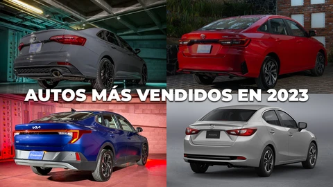 Los autos más vendidos en México durante 2023