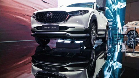 Mazda CX-30 EV, el segundo eléctrico puro del fabricante asombra en Shanghái