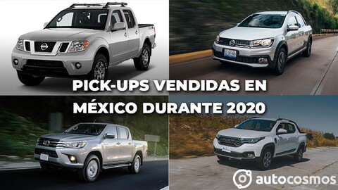 Las pick-ups vendidas en México durante 2020
