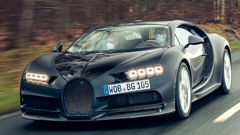 Bugatti Chiron Prototype 4-005, es momento de ir a casa y disfrutar del retiro.