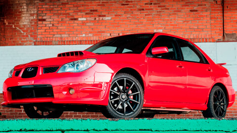 El Subaru WRX STI de Baby Driver sale a subasta en Ebay
