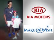 Kia Motors Argentina le cumplió el sueño a Valentín, conocer a Rafa Nadal