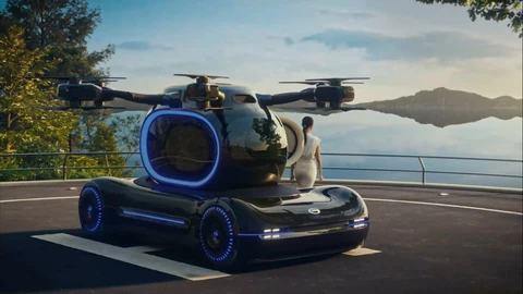 GAC Gove, nueva propuesta que quiere reinterpretar el concepto del auto volador