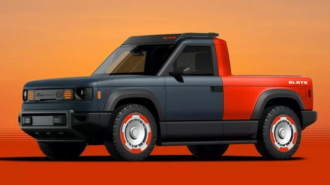 Slate Truck, la nueva pickup eléctrica Amazon es la antítesis de Tesla Cybertruck