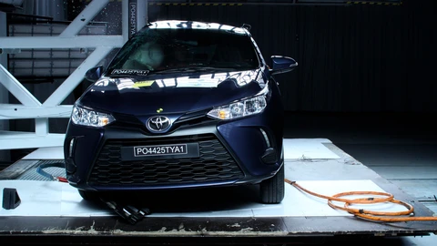 Así le fue al Toyota Yaris en las pruebas de seguridad de Latin NCAP
