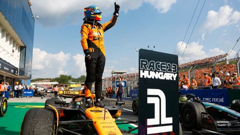 F1 2024: Oscar Piastri venció en el GP de Hungría y McLaren consiguió el 1-2