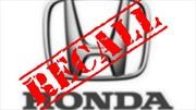 Honda llama a revisión a 137,000 unidades de la CR-V 2019