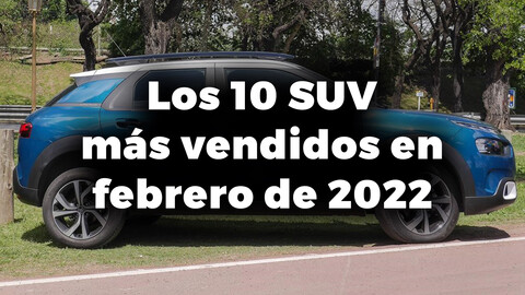 Los 10 SUV más vendidos en Argentina en febrero de 2022