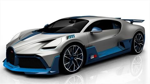 Bugatti muestra sus primeros cuatro Divos