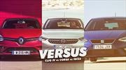 Versus: Opel Corsa vs Seat Ibiza vs Renault Clio