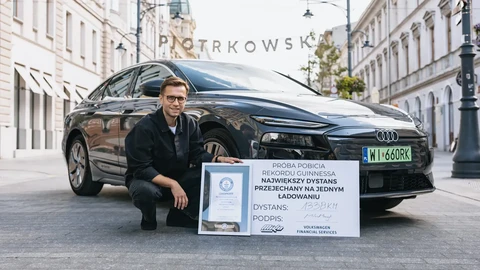 Audi logra un nuevo récord Guinness en un viaje con una sola carga