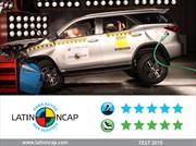 La nueva Toyota SW4 logra las 5 estrellas de Latin NCAP