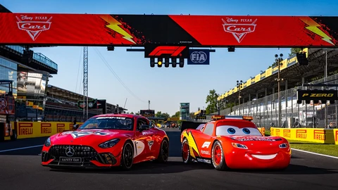 Fórmula 1 2026: El Safety Car se viste como el Rayo McQueen para el GP de Italia