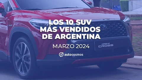 Los SUV más vendidos de Argentina en marzo de 2024