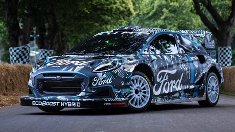 Ford Puma Rally1 es el auto híbrido de rally que sustituye al Fiesta en el WRC