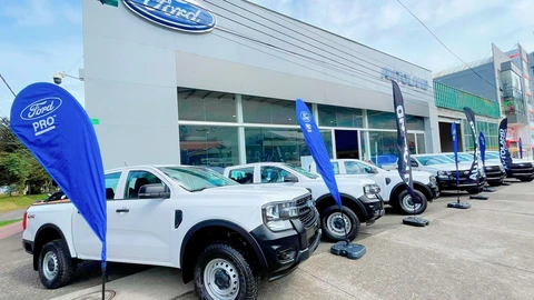 Entregan la primera flota Ford Pro en Colombia