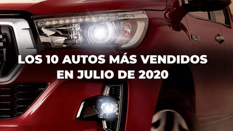 Los 10 autos más vendidos en Argentina en julio de 2020