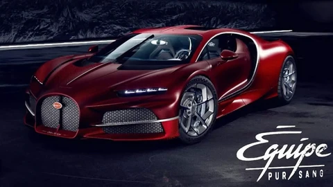 El Bugatti Tourbillon sería uno de los autos con más salidas de escape del mundo