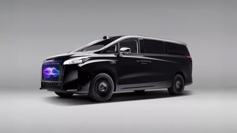 Faraday Future FX Super One, una miniván eléctrica con una enorme pantalla en el frente