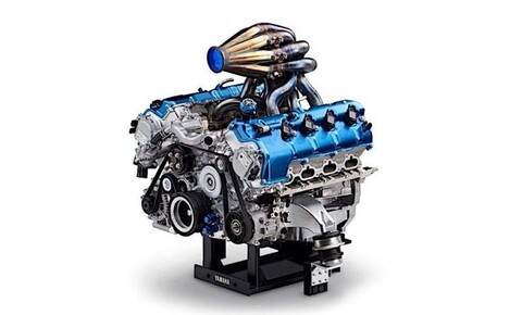 Yamaha desarrolla un motor V8 alimentado de hidrógeno para Toyota