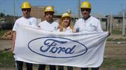 Los voluntarios de ford realizaron actividades solidarias 