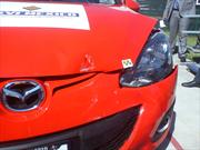Cesvi México realiza prueba de choque frontal del Mazda 2 2012