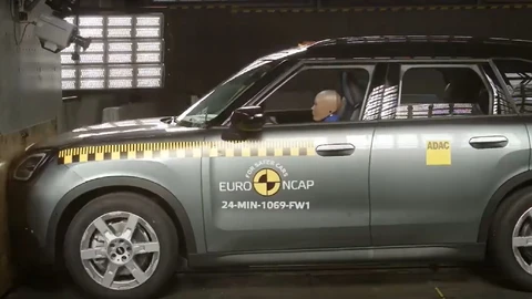 Mini Countryman 2025 obtiene 5 estrellas en pruebas de impacto de Euro NCAP