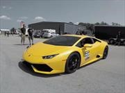 Un Lamborghini Huracán con 2,500 hp rompe récord de velocidad en media milla 