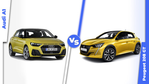 Audi A1 vs Peugeot 208, ¿cuál comprar?