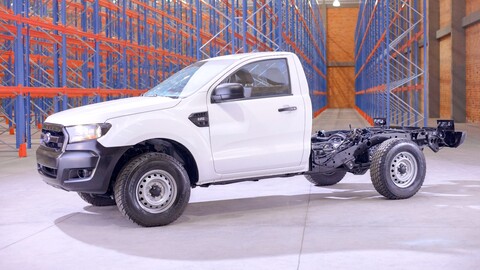 Nueva Ford Ranger Chasis en Colombia