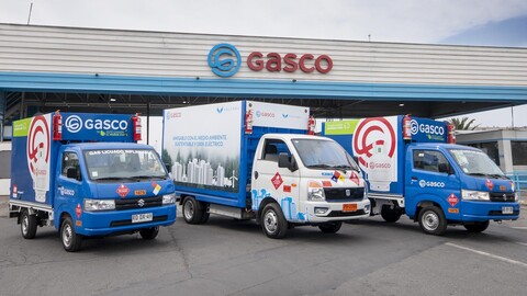 Gasco implementa su primer camión 100% eléctrico de reparto junto a Voltera