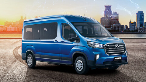 Maxus amplia su gama de minibuses con el nuevo V90 2020
