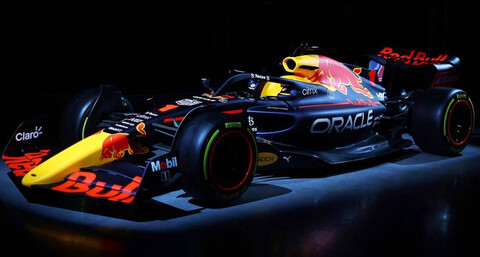 Red Bull presenta su auto para la temporada 2022 de la F1