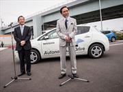 Nissan realiza prueba de conducción autónoma en una vía pública