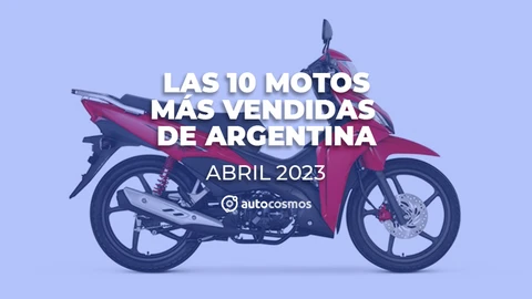 Las 10 motos más vendidas en Argentina en abril de 2023