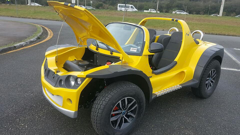 Así es el buggy 100% eléctrico que se producirá en Brasil