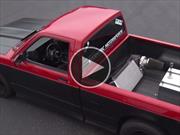 Video: Pick-up con un turbo gigante en la parte trasera