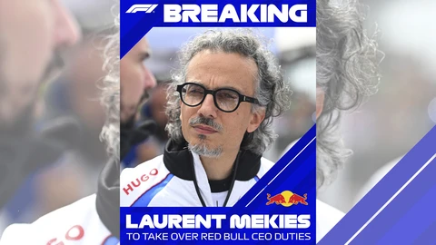 Laurent Mekies, el jefe de equipo de Racing Bulls, reemplazará a Christian Horner en Red Bull