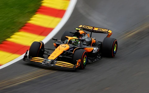 Fórmula 1 2024: Lando Norris fue el más rápido del viernes en Bélgica