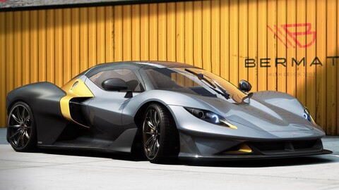 Bermat GT, superdeportivo que se personaliza como auto de videojuego